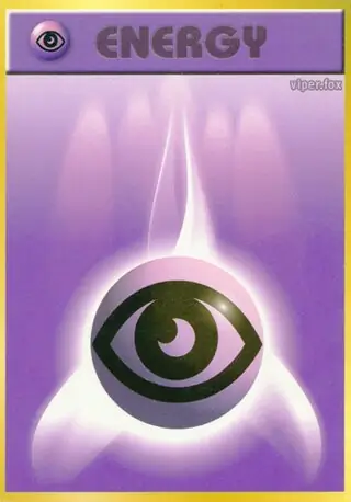 Psychic Energy Pokemon card from Expansion Pack